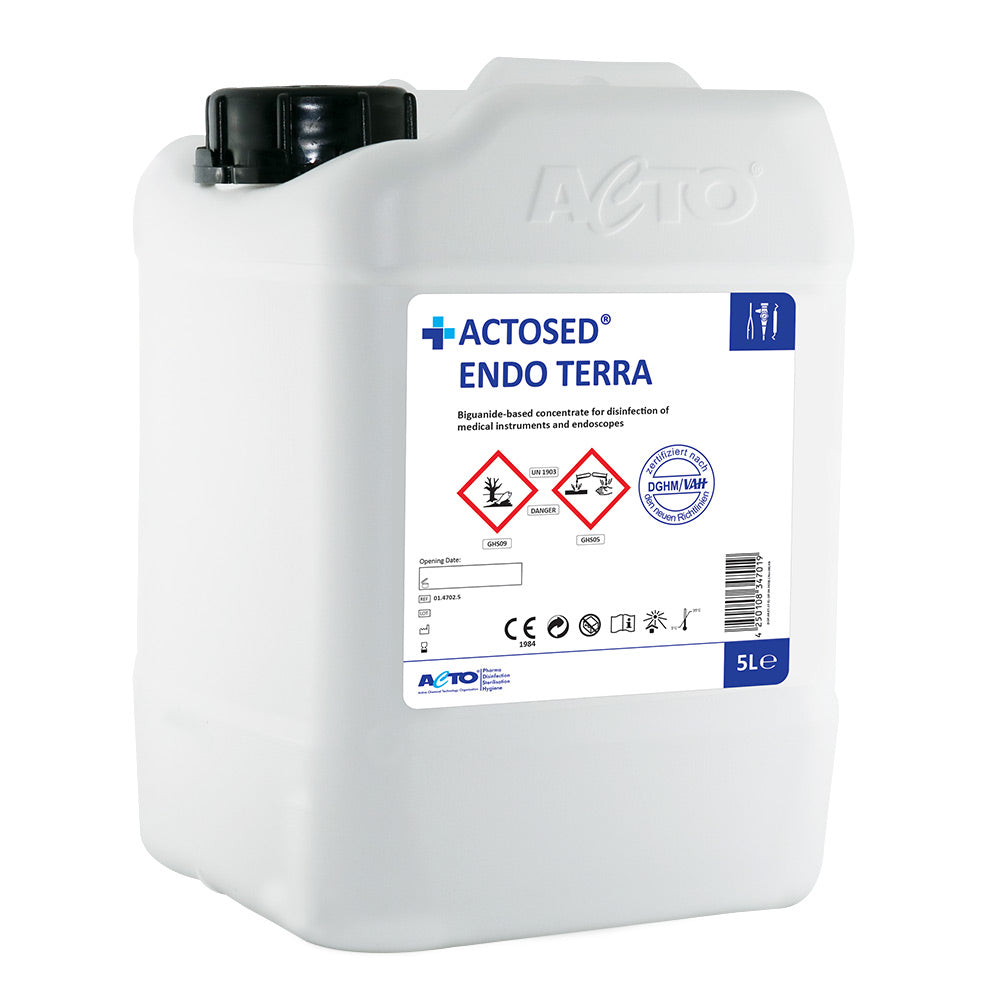 Actosed® Endo Terra – Concentrated Disinfectant & Cleaner for Surgical Instruments
