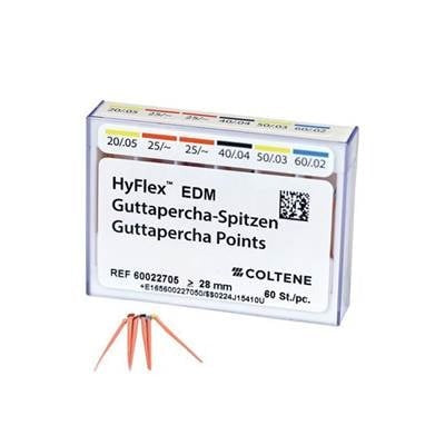 HyFlex® Gutta-Percha EDM – Κώνοι Γουταπέρκας για HyFlex® EDM (60 τεμ.)