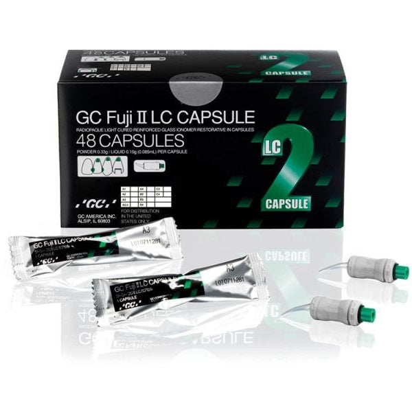 GC Fuji II LC Capsules – Light-Cured Resin-Modified Glass Ionomer Restorative