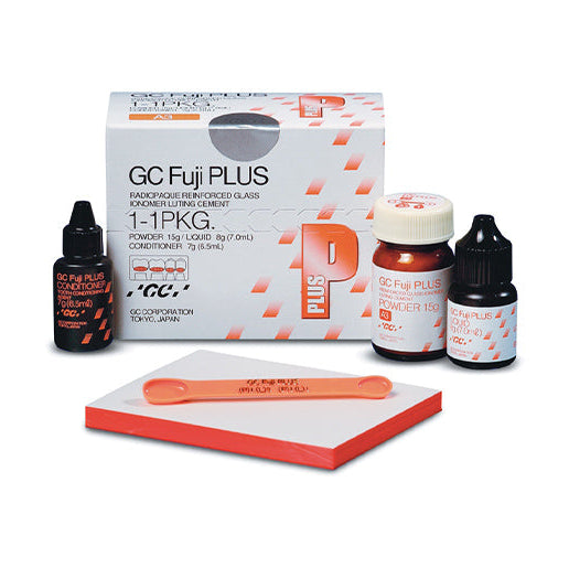 GC Fuji PLUS – Resin-Modified Glass Ionomer Luting Cement (A3)