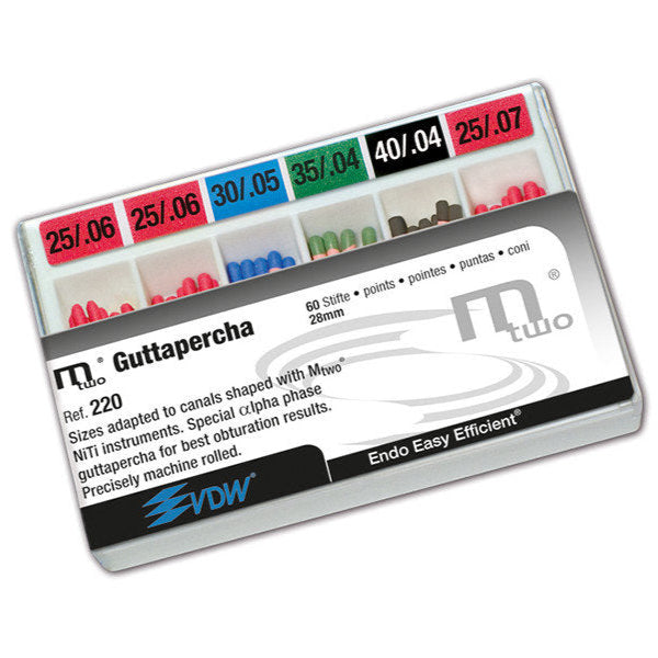 Mtwo Guttapercha Points (Brand – Σημεία Γουταπέρκας)