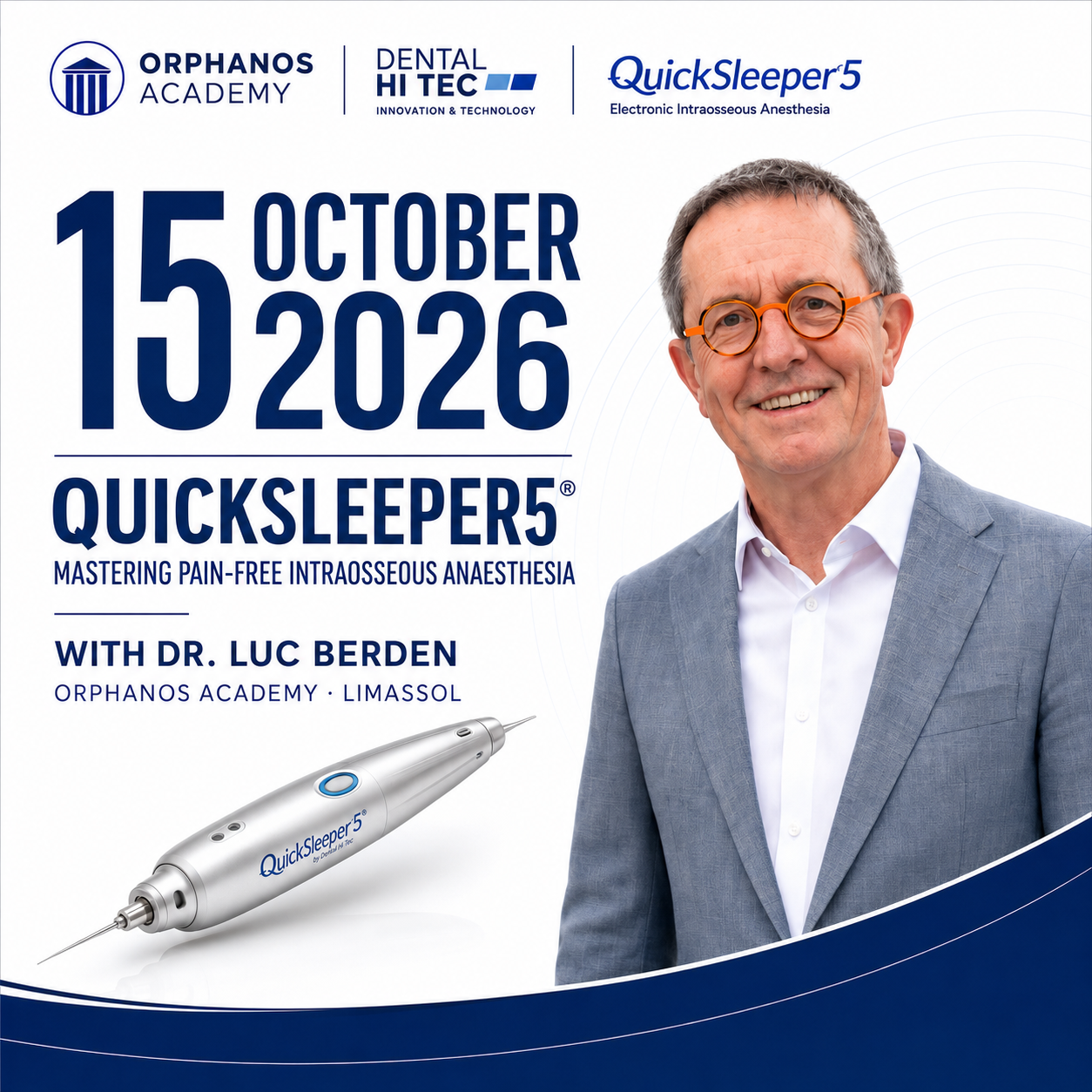 QuickSleeper5® – Mastering Pain-Free Intraosseous Anaesthesia