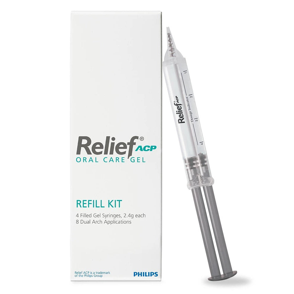 Relief Oral Care Gel – Επαγγελματικό τζελ απευαισθητοποίησης με ACP (Σύριγγες 2.4 g)
