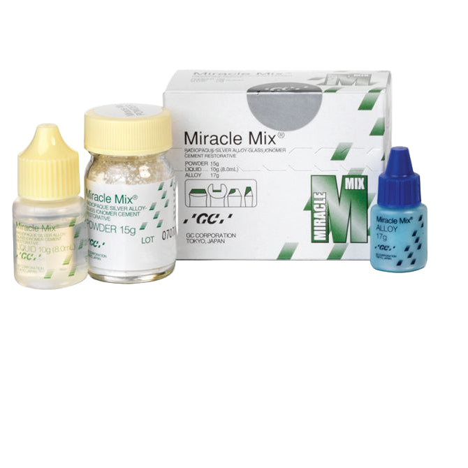 GC Miracle Mix – Silver-Reinforced Glass Ionomer Cement