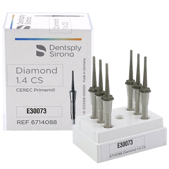CEREC MCX5 Milling Burs (Sirona – Φρέζες Κοπής για Μονάδες CEREC MCX5)