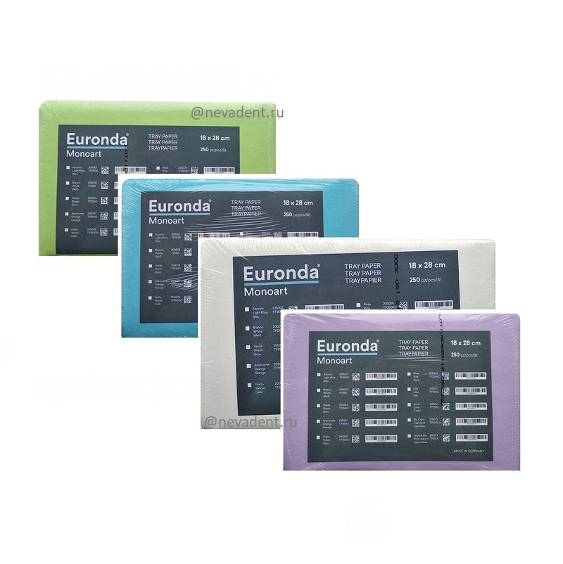 Euronda Tray Paper – Απορροφητικά Χαρτιά για Δίσκους