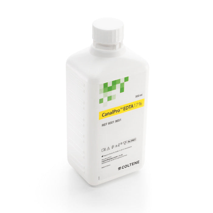 CanalPro® EDTA 17% – Χηλικός Παράγοντας για Καθαρισμό Ριζικών Σωλήνων (500 ml)


