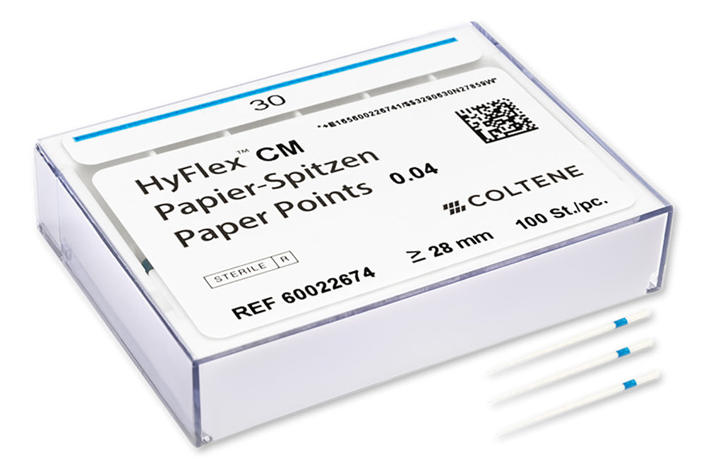 HyFlex® Paper Points CM – Απορροφητικοί Κώνοι για HyFlex® CM (100 τεμ.)

