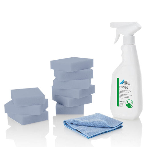 Dürr Dental FD 360 – Εξειδικευμένο Διάλυμα Καθαρισμού & Φροντίδας Επιφανειών Δερματίνης

