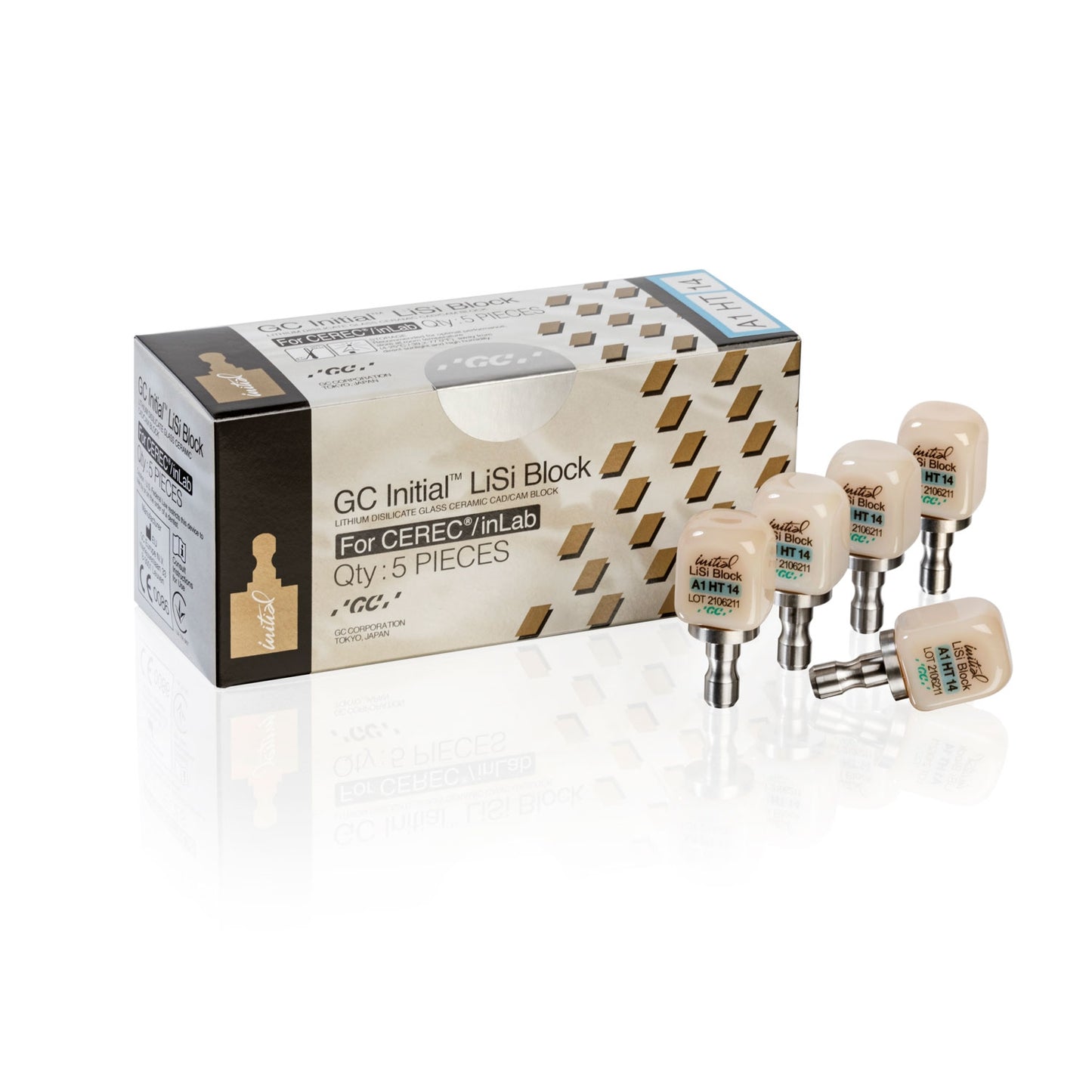 GC Initial LiSi CAD/CAM Blocks