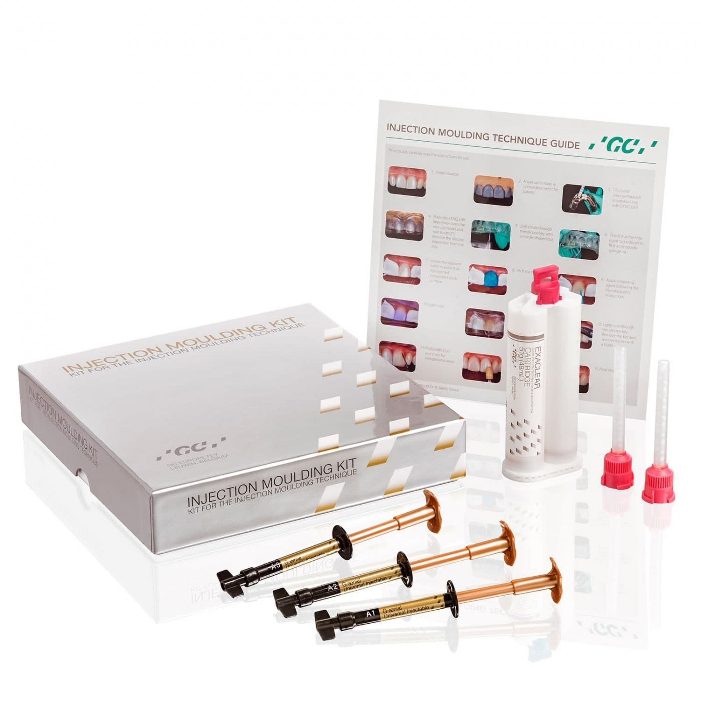 GC Injection Moulding Kit – Σύστημα Έγχυσης Ρητίνης για Έμμεσες Αποκαταστάσεις


