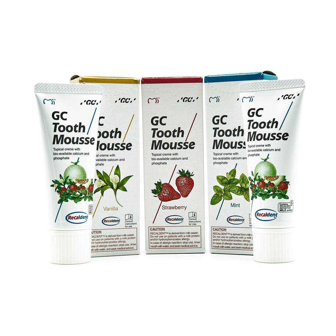 GC Tooth Mousse – Τοπική Κρέμα Στοματικής Φροντίδας με Recaldent™ (CPP-ACP)

