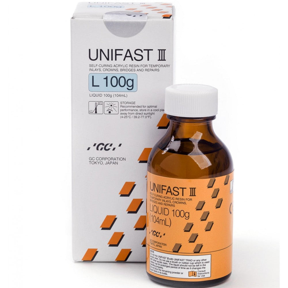 GC UNIFAST III – Αυτοπολυμεριζόμενη Ακρυλική Ρητίνη με Τεχνολογία SURF για Προσωρινές Αποκαταστάσεις

