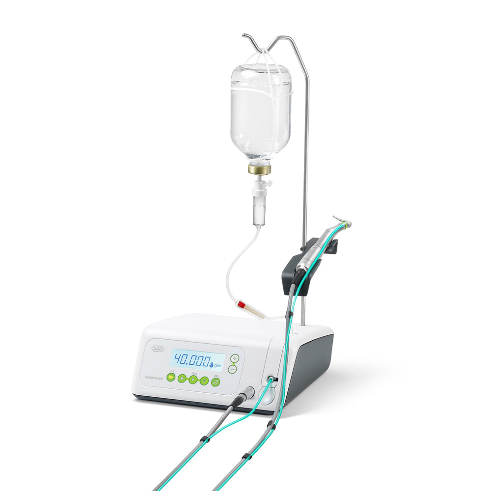W&H Implantmed Classic SI-923 & WI-75 E/KM Χειρουργικό Μοτέρ &amp; Χειρουργική Κεφαλή Contra-angle