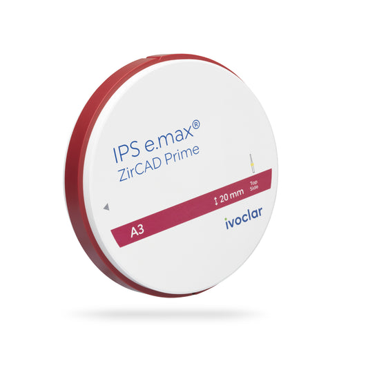 IPS e.max ZirCAD Prime (Ivoclar – Πολυστρωματικός Δίσκος Ζιρκονίου Υψηλής Απόδοσης)