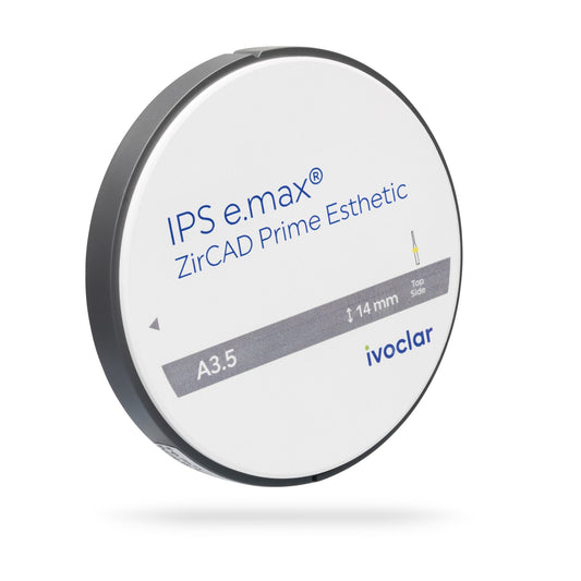 IPS e.max ZirCAD Prime Esthetic (Ivoclar – Δίσκος Ζιρκονίου Υψηλής Αισθητικής)
