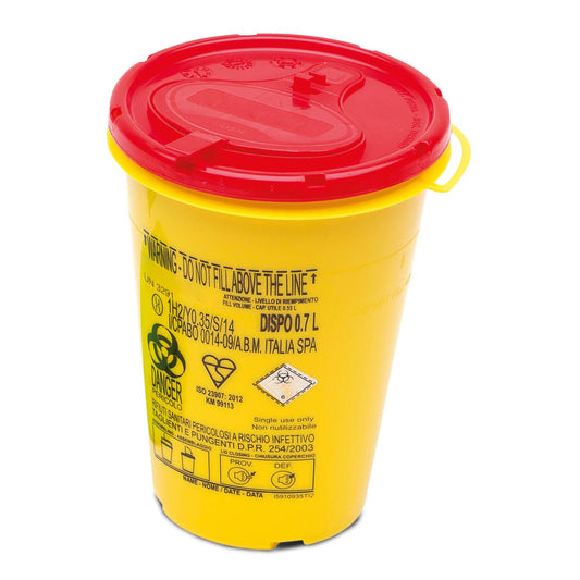 Disposable Yellow Container – Sharp Safety Bins