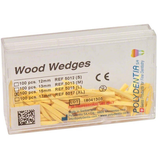 Polydentia Interdental Wood Wedges – Ανατομικά Ξύλινα Σφηναράκια Σφενδάμου