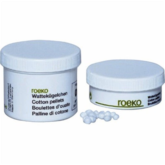 Roeko Cotton Pellets – Απορροφητικά βαμβακοσφαιρίδια για οδοντιατρική χρήση (διάφορα μεγέθη)

