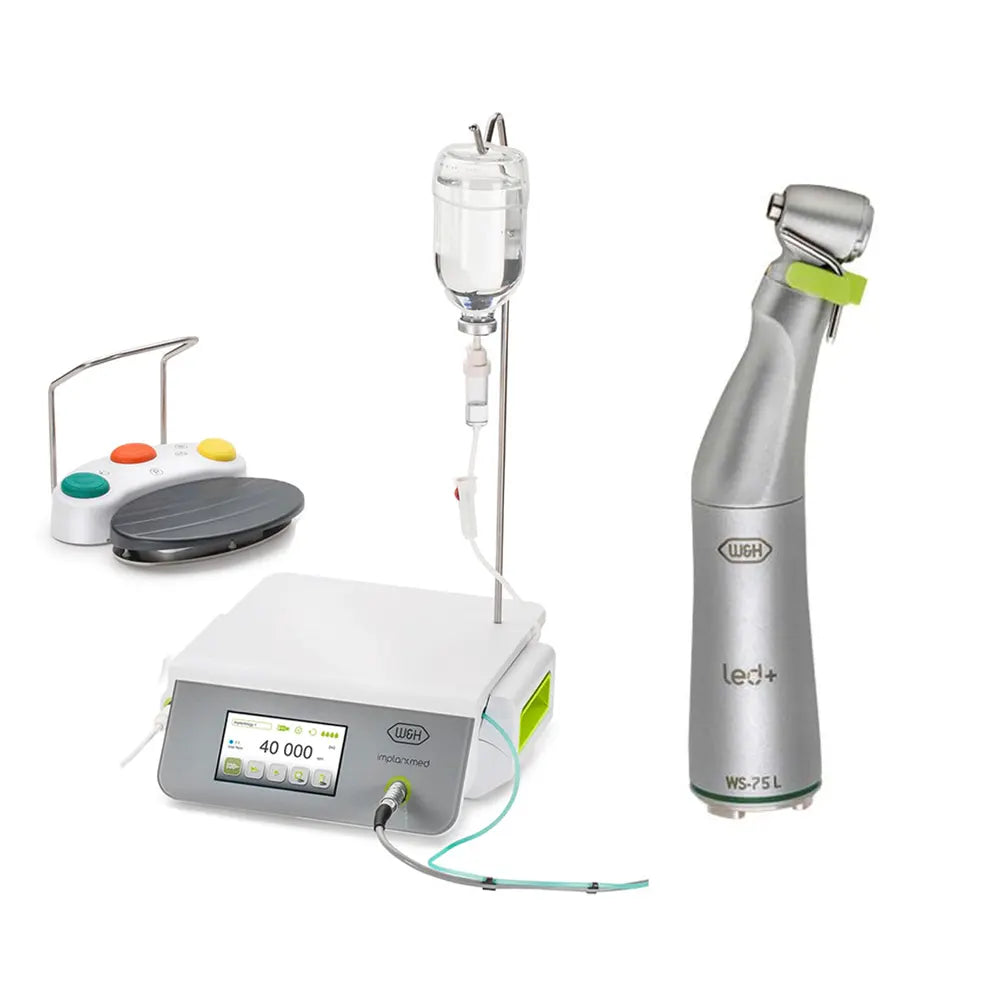 W&H Implantmed Plus SI-1023 & WS-75L Προηγμένο Σετ Εμφυτευματολογίας