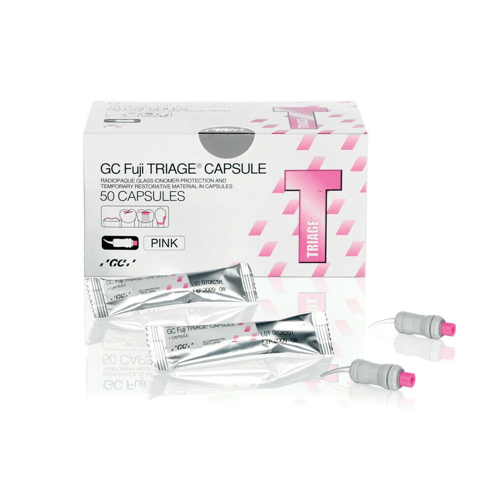 GC Fuji Triage – Ρητινοενισχυμένο Υαλοϊονομερές Υλικό Πρόληψης & Προσωρινών Αποκαταστάσεων

