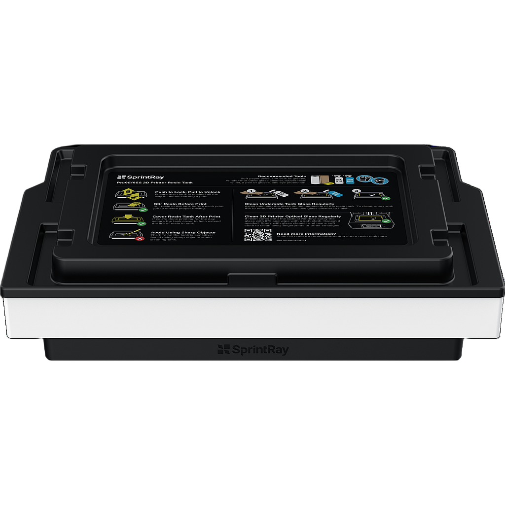 SprintRay Resin Tank (SprintRay – Δοχείο Ρητίνης για Εκτυπωτές Pro Series)